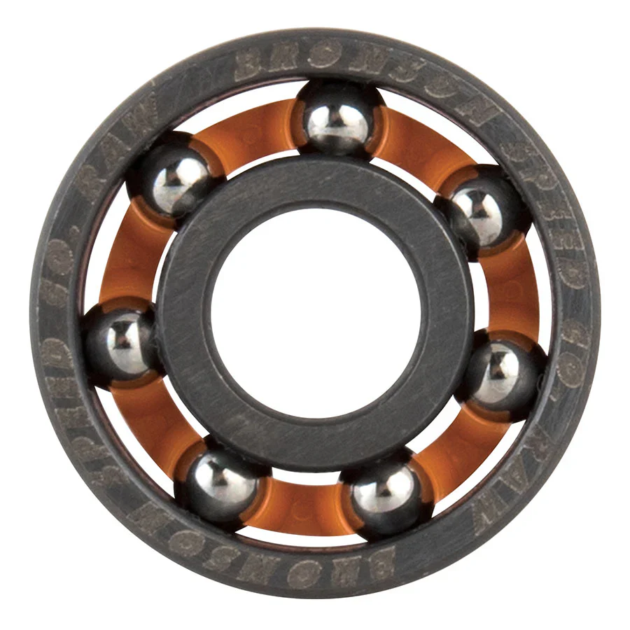 Bronson Raw Skateboard Bearings (8 Pack) - Image 3