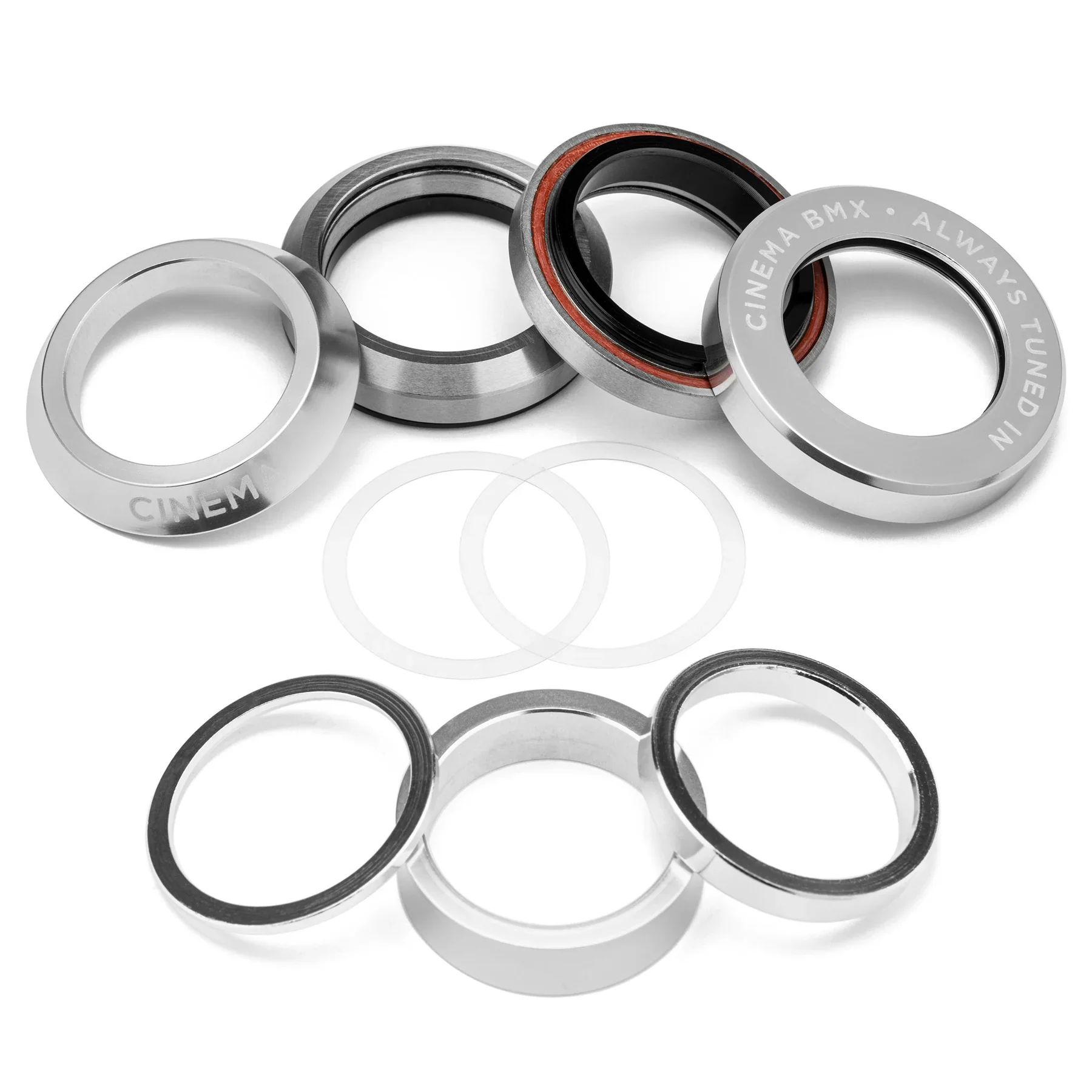 Cinema BMX Aspect Headset - Silver