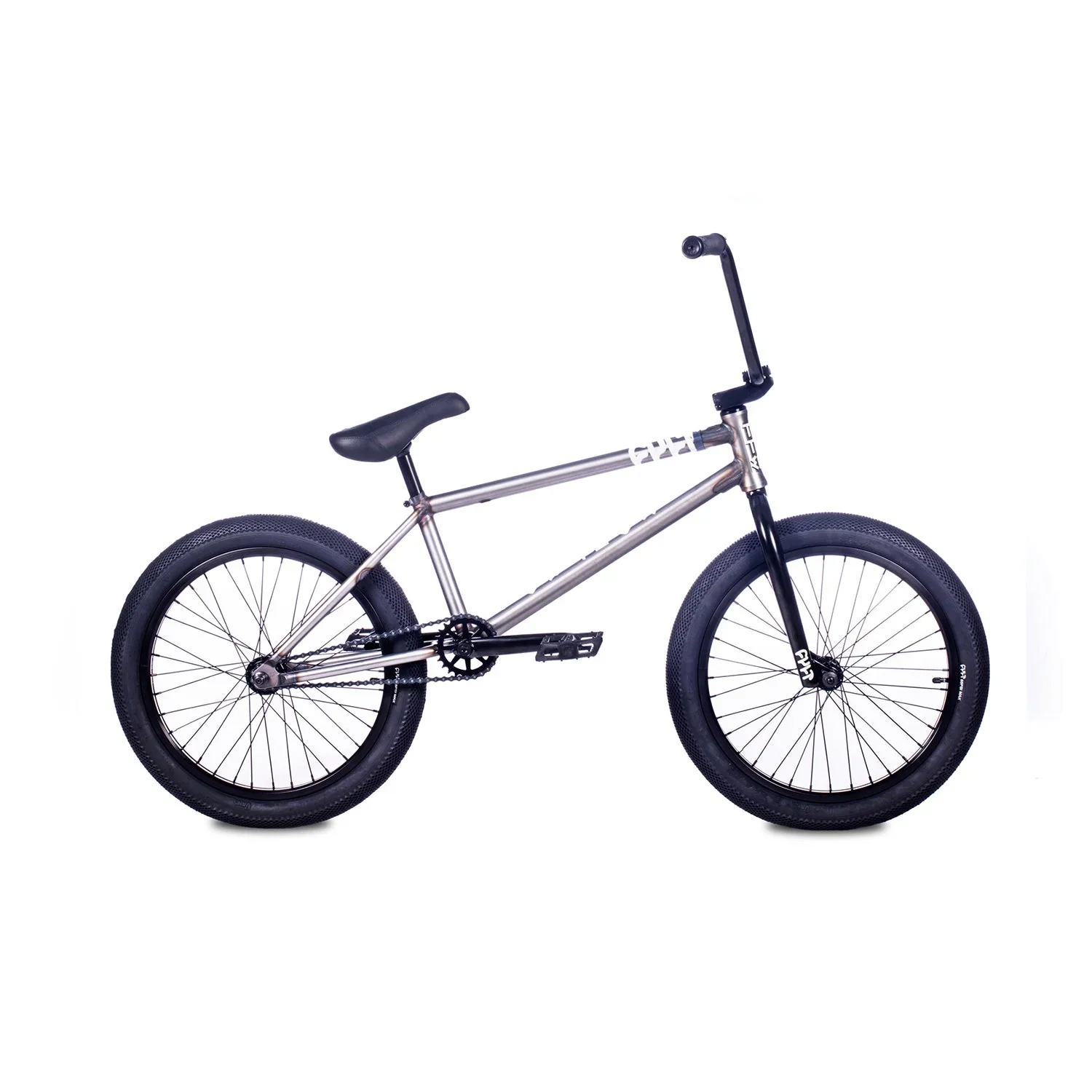 Cult Control 20.75" Complete BMX Bike - Clear Coat Raw
