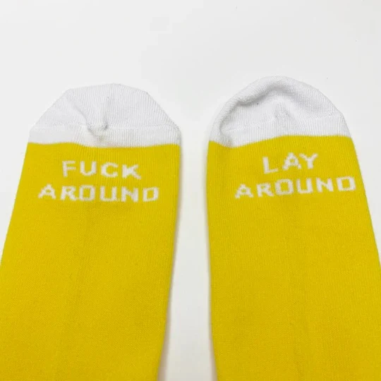 Cult Big Logo Socks - Gold - Image 2