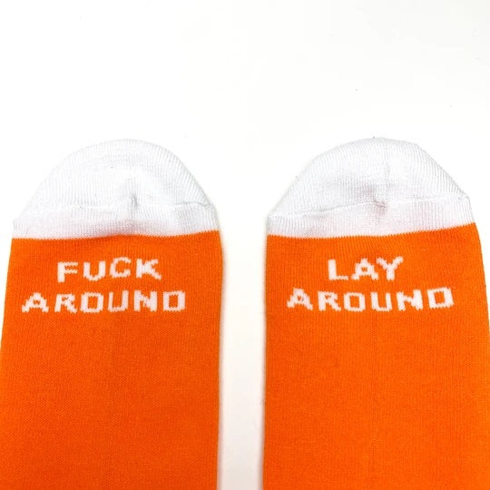 Cult Big Logo Socks - Orange - Image 2