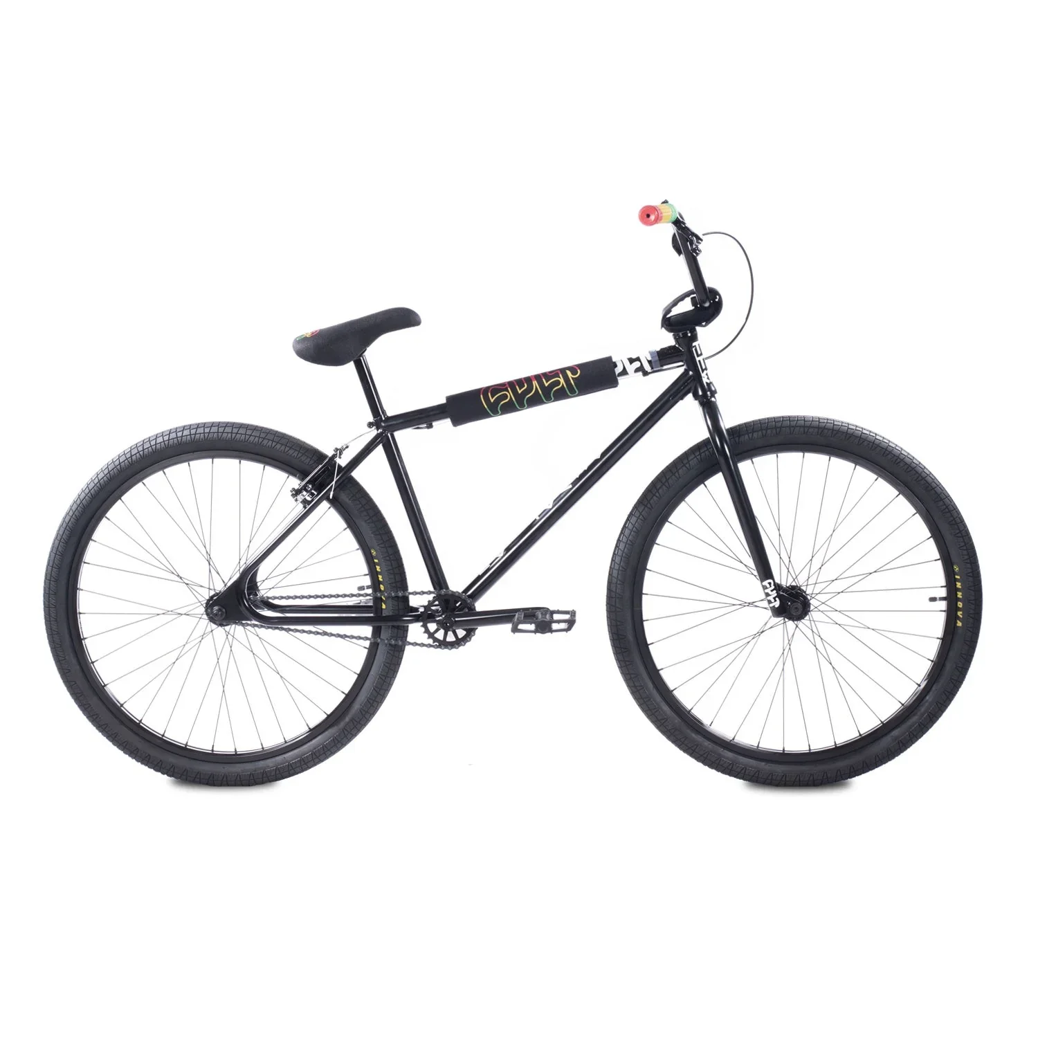Cult Devotion 26" Cruiser Complete BMX Bike - Black Rasta