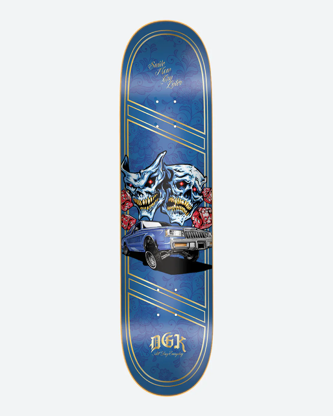 DGK Night Moves Skateboard Deck - 8.38″ - Image 2