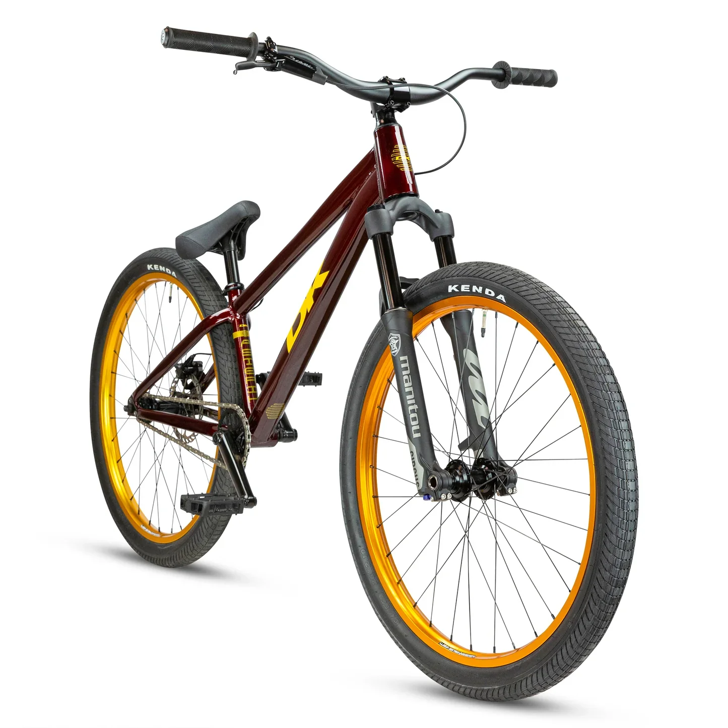 DK Asterik 26″ Complete Dirt Jumper Bike - Crimson