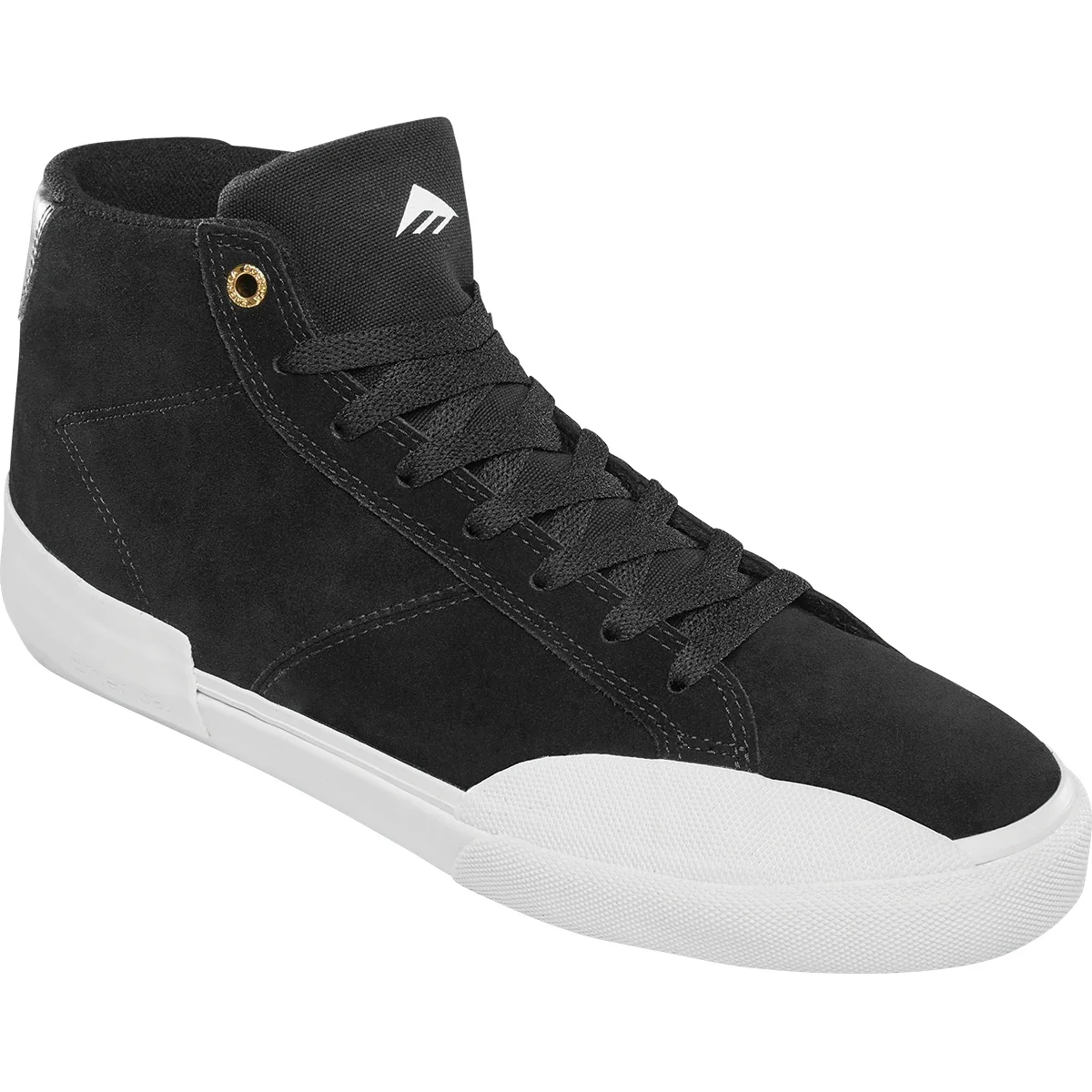 Emerica Shoes Omen Hi - Black/White/Gum - Image 4