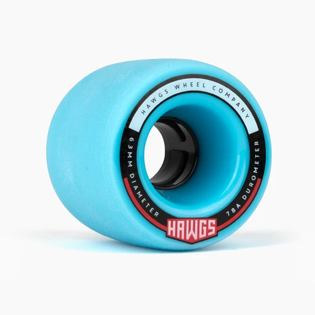 Hawgs Fatty Wheels 63mm 78a - Blue (Set of 4) - Image 2