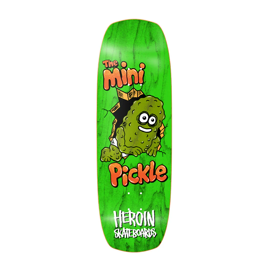 Heroin Mini Pickle Skateboard Deck - 9.5"