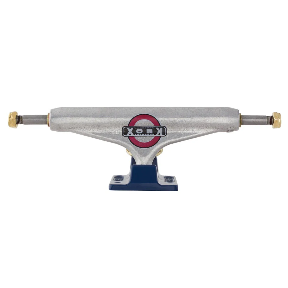 Independent Trucks 139mm Knox Stage 11 Forged Hollow Standard - Silver/Blue (Set of 2) - Image 4