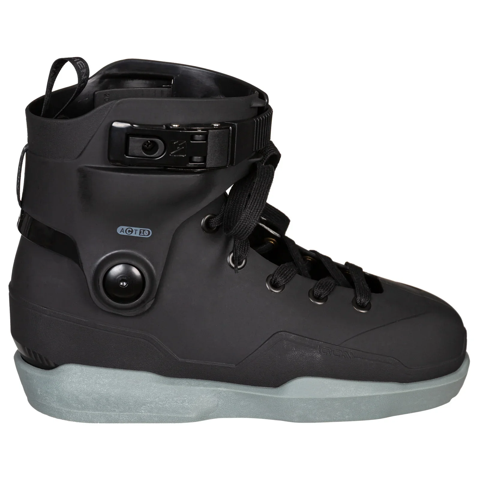 IQON ACT Interlink Skates Boot Only - Black/Grey