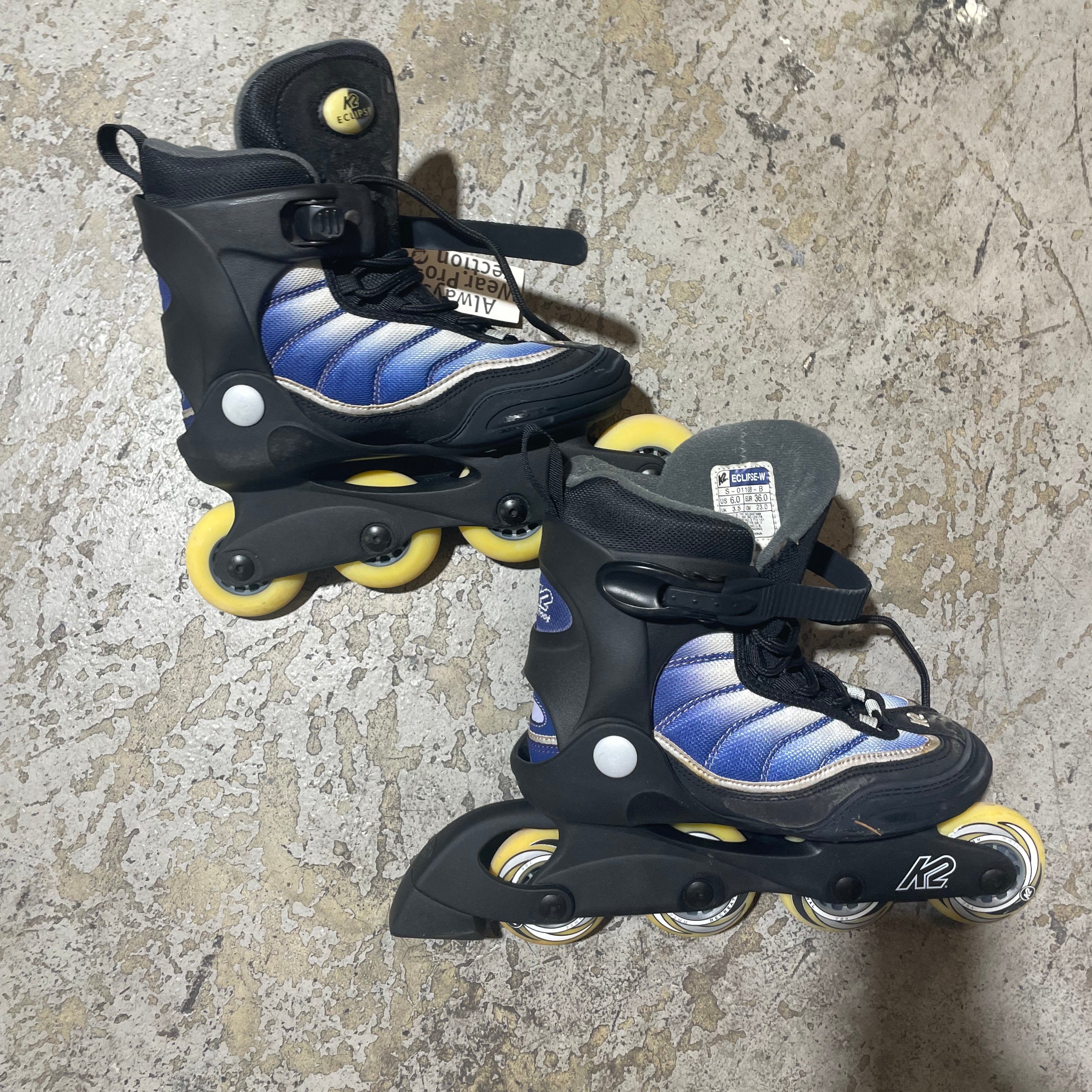 K2 Eclipse Inline Rollerblade Skate - Blue/Black [Size 6 Women] - Image 2