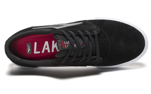 Lakai Shoes Griffin - Black/Grey Suede - Image 2