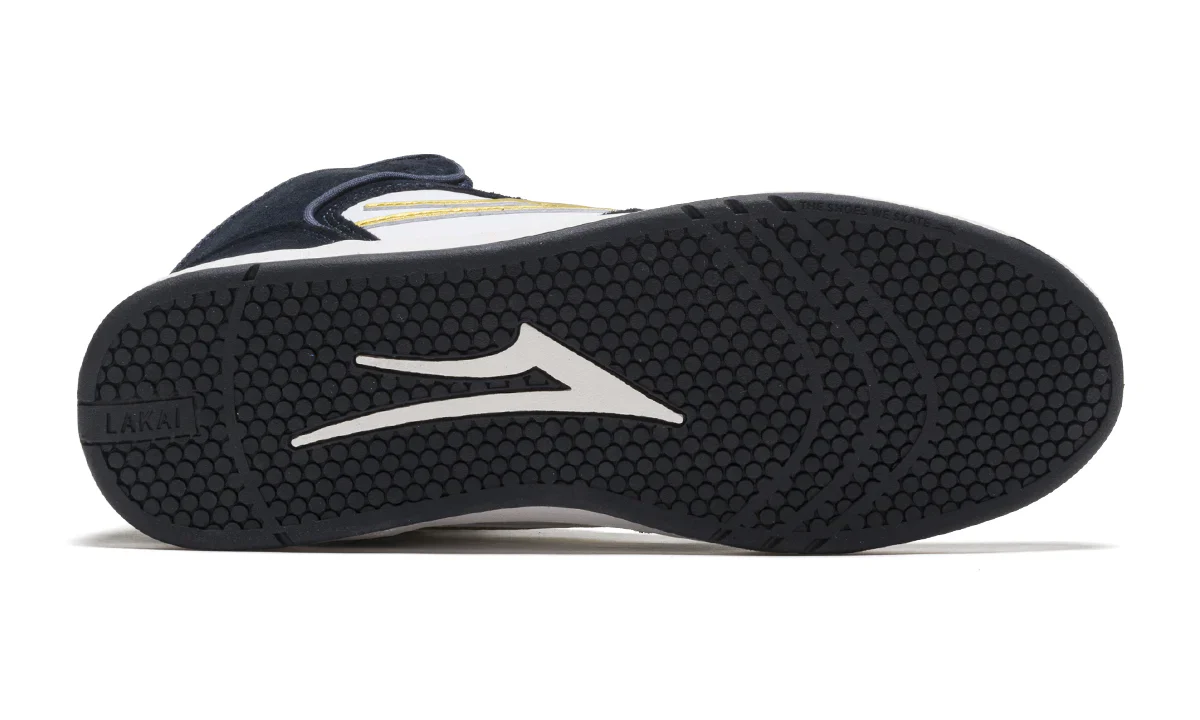 Lakai Shoes Telford - Navy/White Suede - Image 4