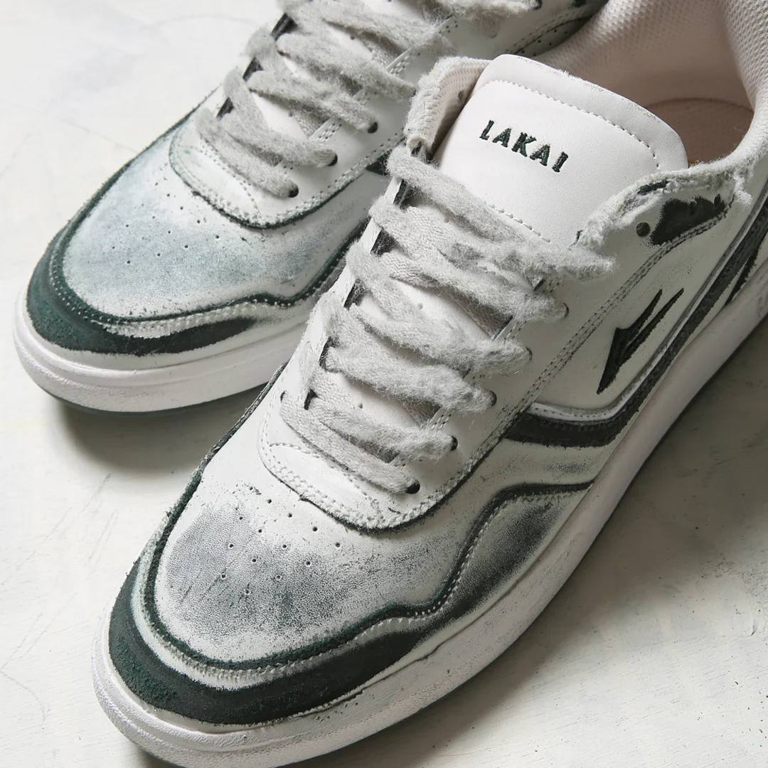 Lakai Shoes Terrace - Cream/Pine Leather - Image 3