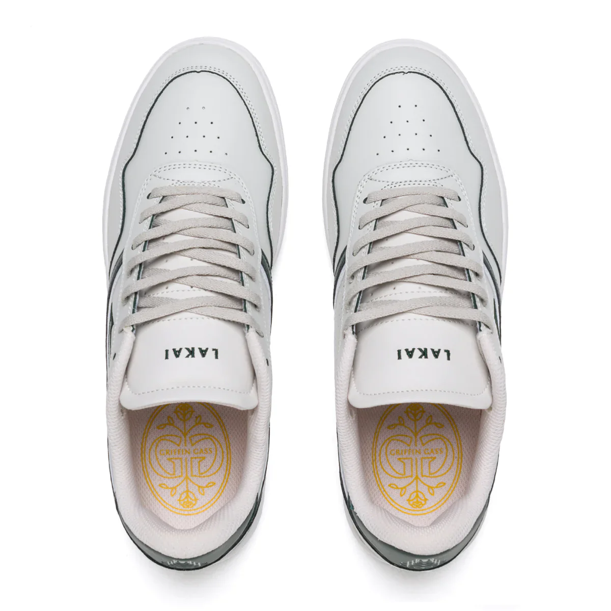 Lakai Shoes Terrace - Cream/Pine Leather - Image 4