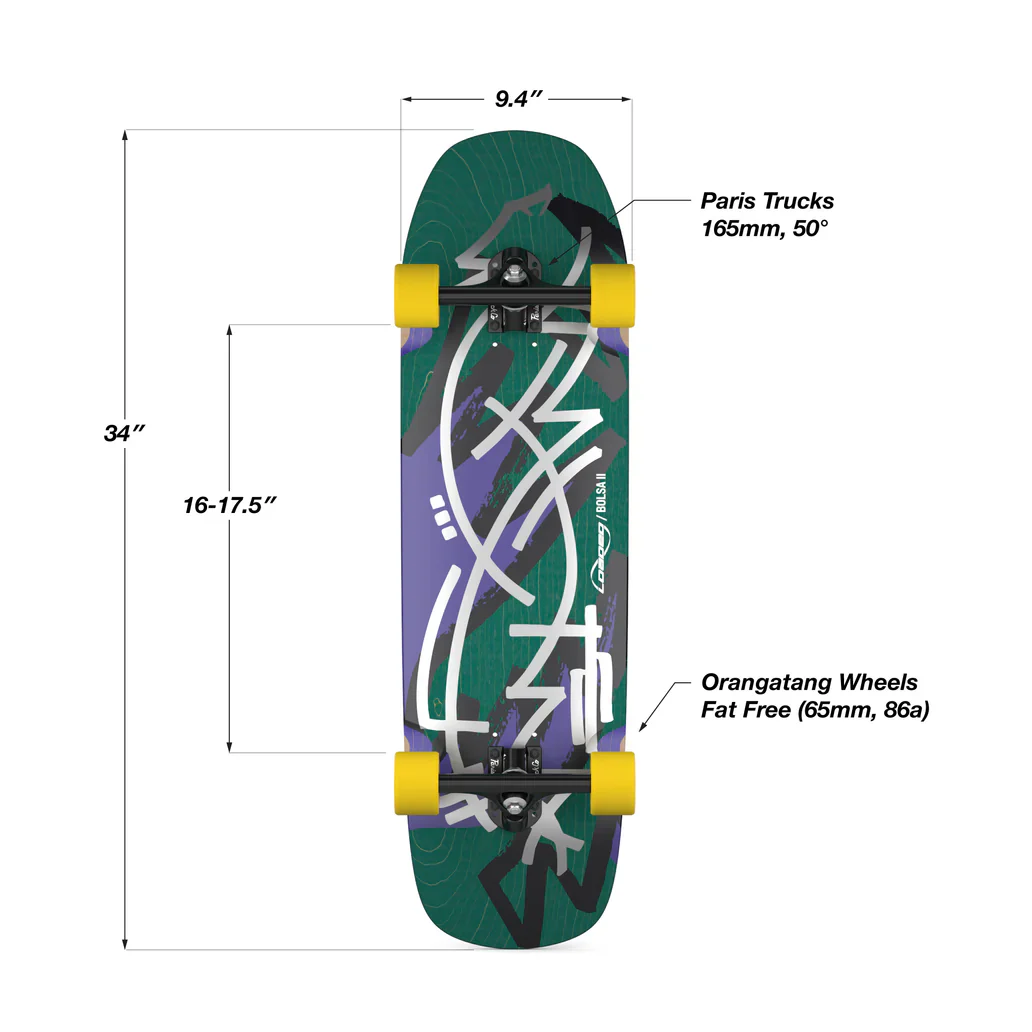 Loaded Bolsa II Longboard Complete - Jazz - Image 3