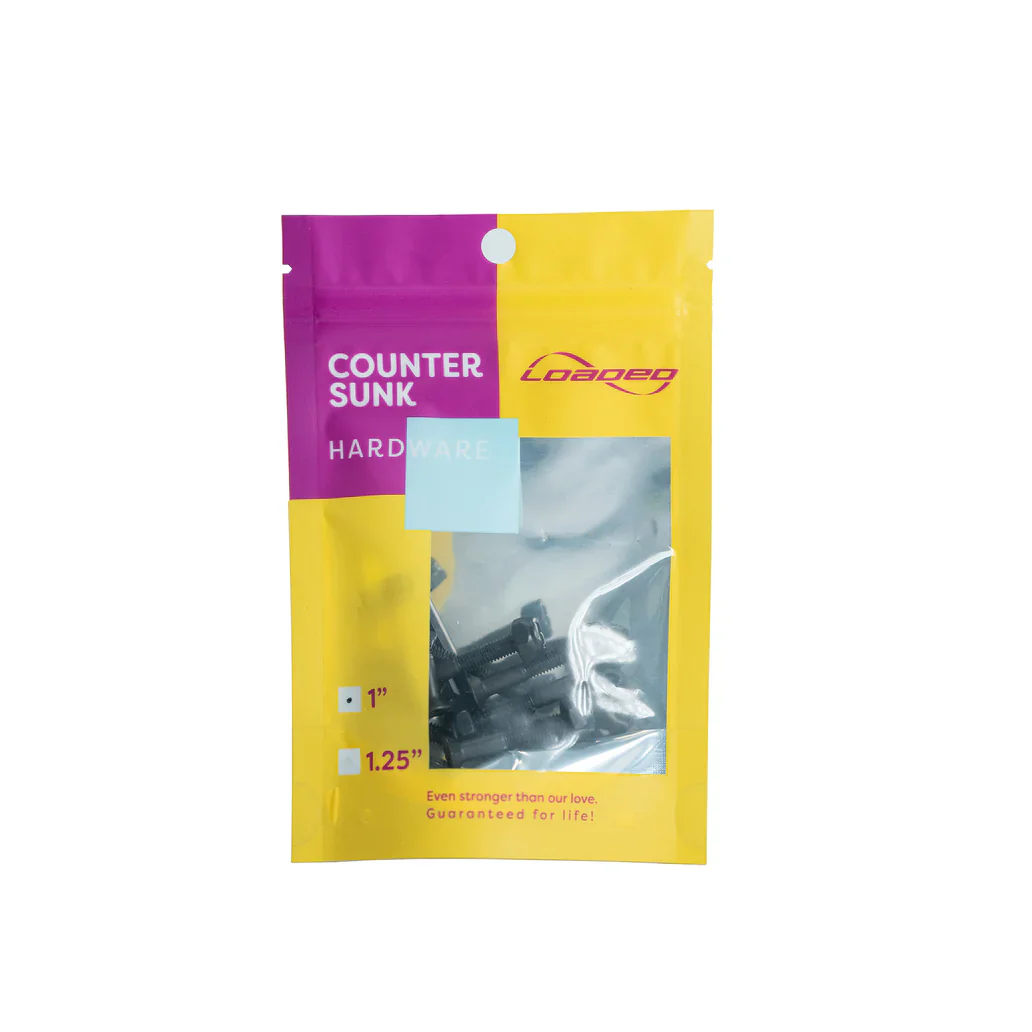 Loaded Countersunk Hardware - 1″ (Set of 8) - Image 2