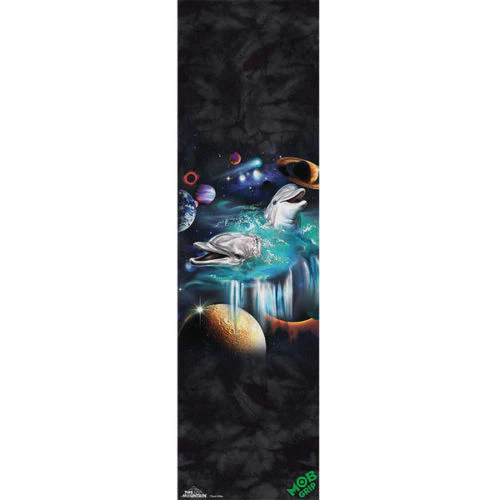 Mob Mountain Galaxy Dolphin Single Sheet Griptape - 9"x33"