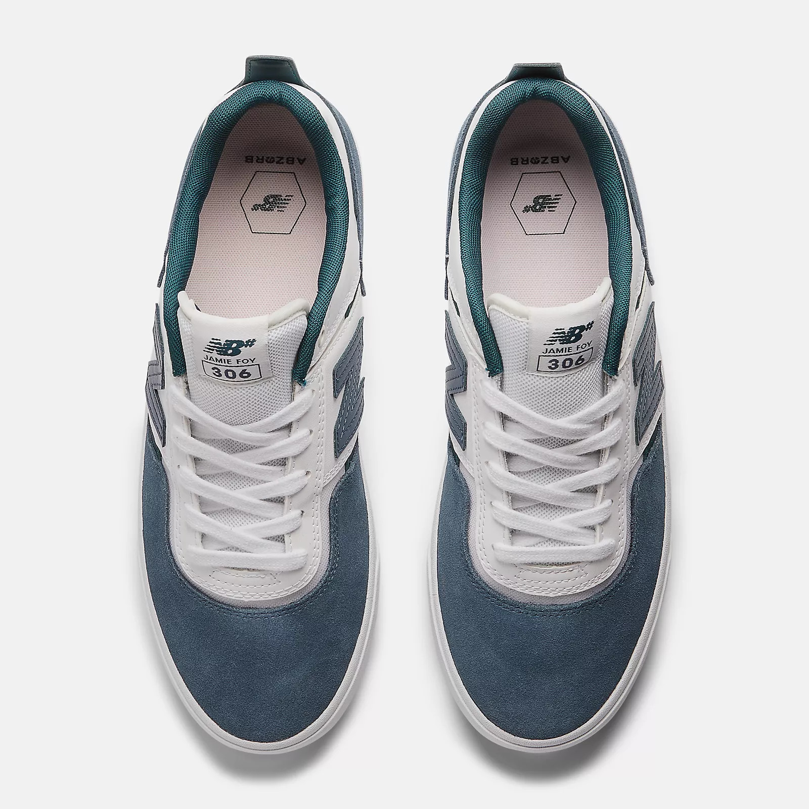 New Balance Shoes Jamie Foy 306 - Vintage Indigo/White - Image 3