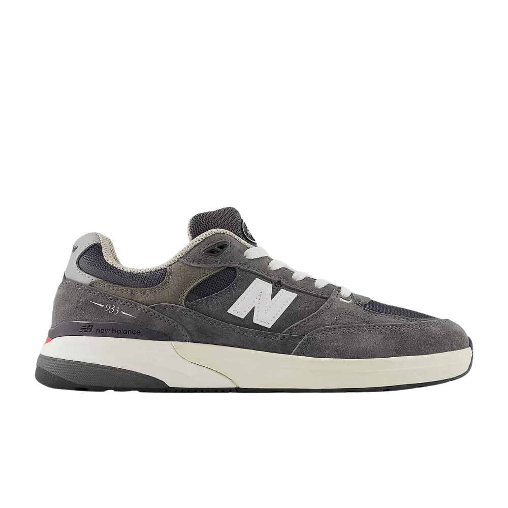 New Balance Shoes Numeric Andrew Reynolds 933 - Dark Grey/White