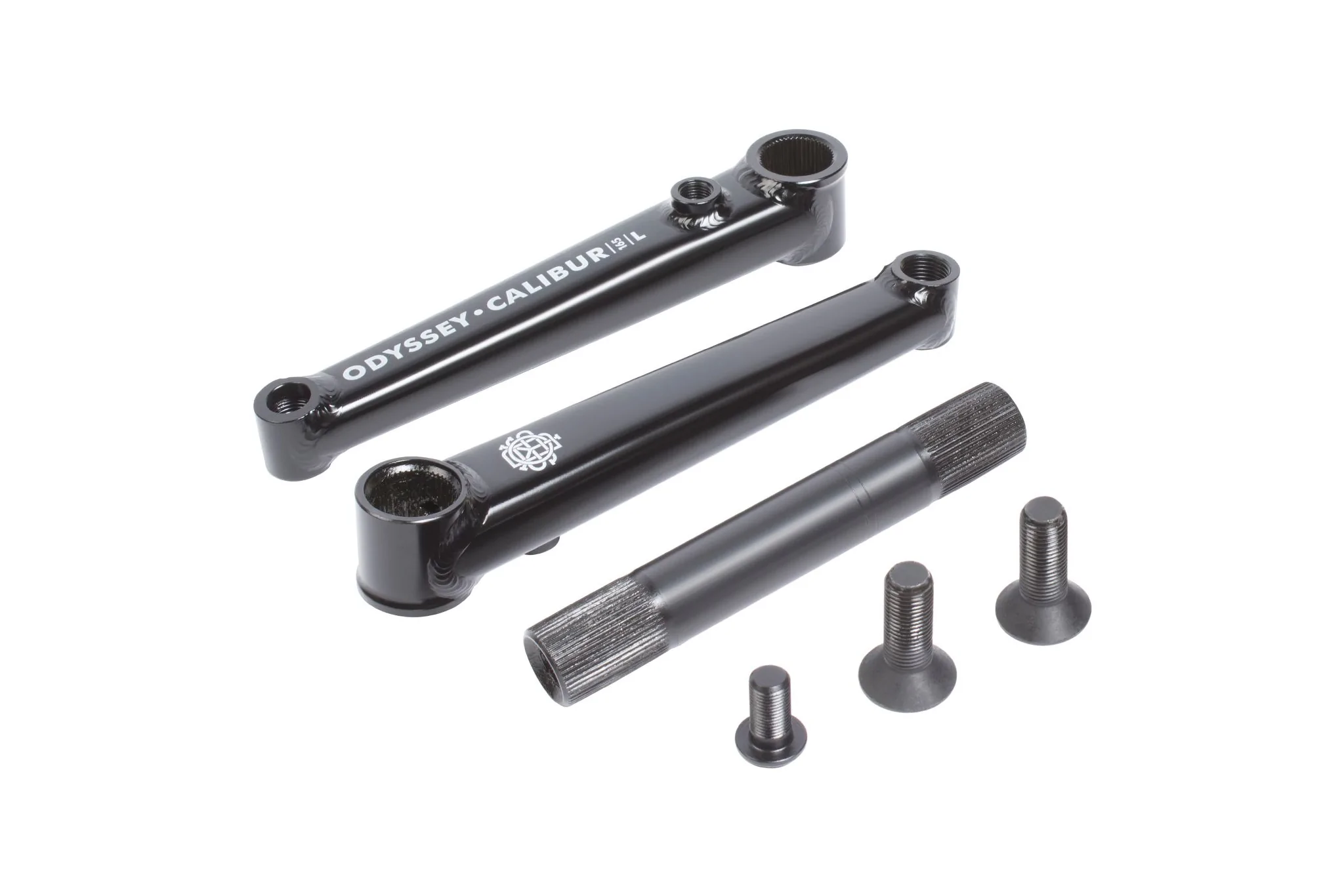 Odyssey BMX Calibur V2 Cranks 160mm - Rust Proof Black - Image 2