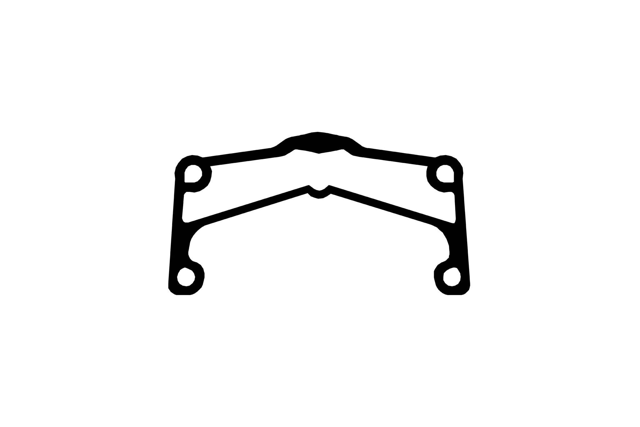 Odyssey BMX Quadrant Rim - Anodized Black - Image 2
