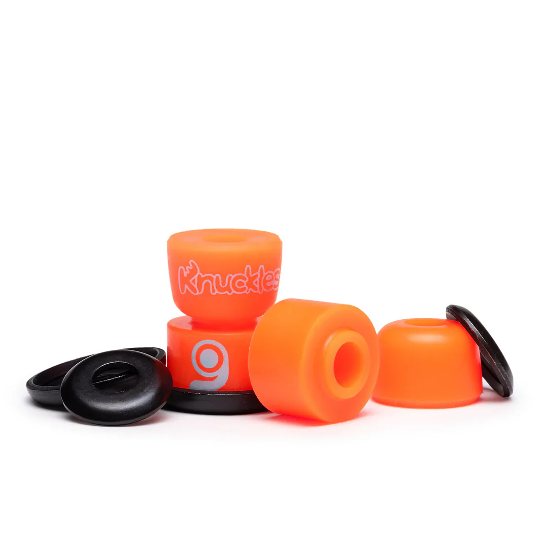 Orangatang Knuckle Bushings Soft - Orange (Set)