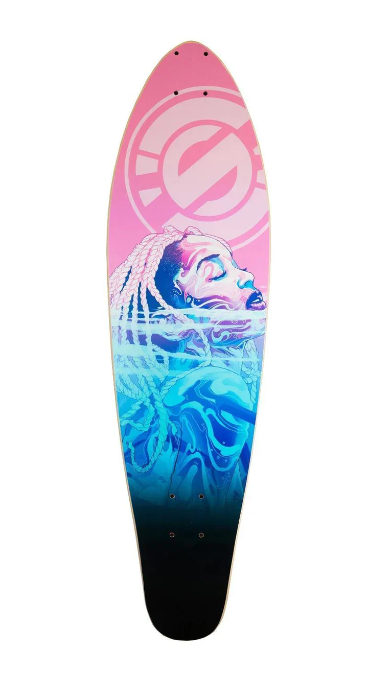 Original Derringer 33″ Longboard Complete - Resurface - Image 3