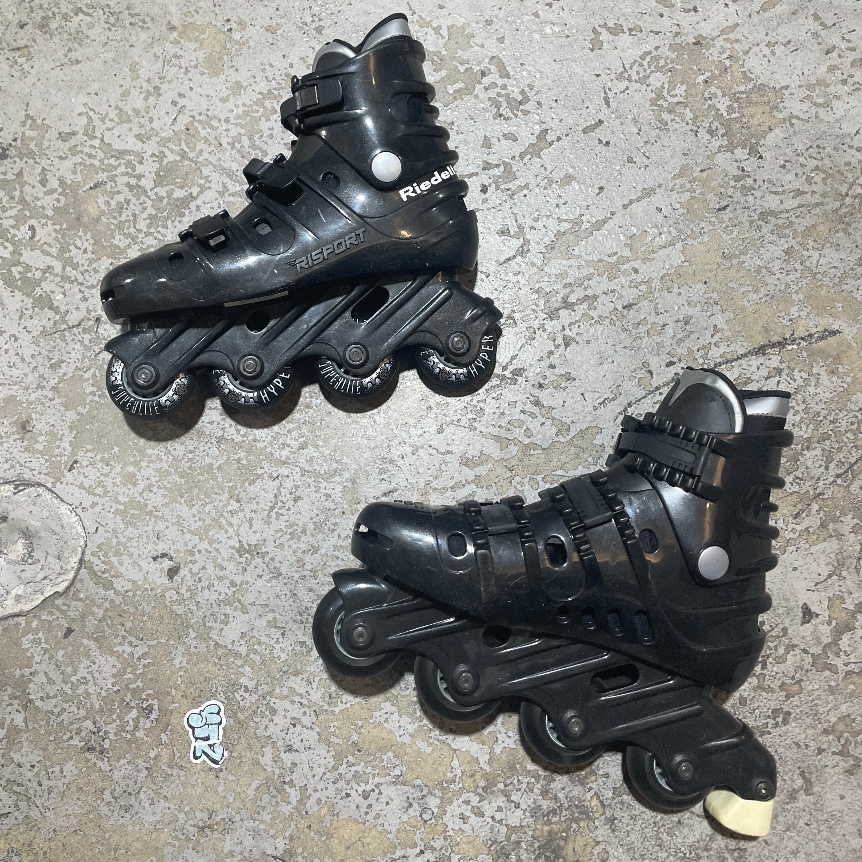 Riedell 303 Inline Skate Medium - Black [Size 12] - Image 2