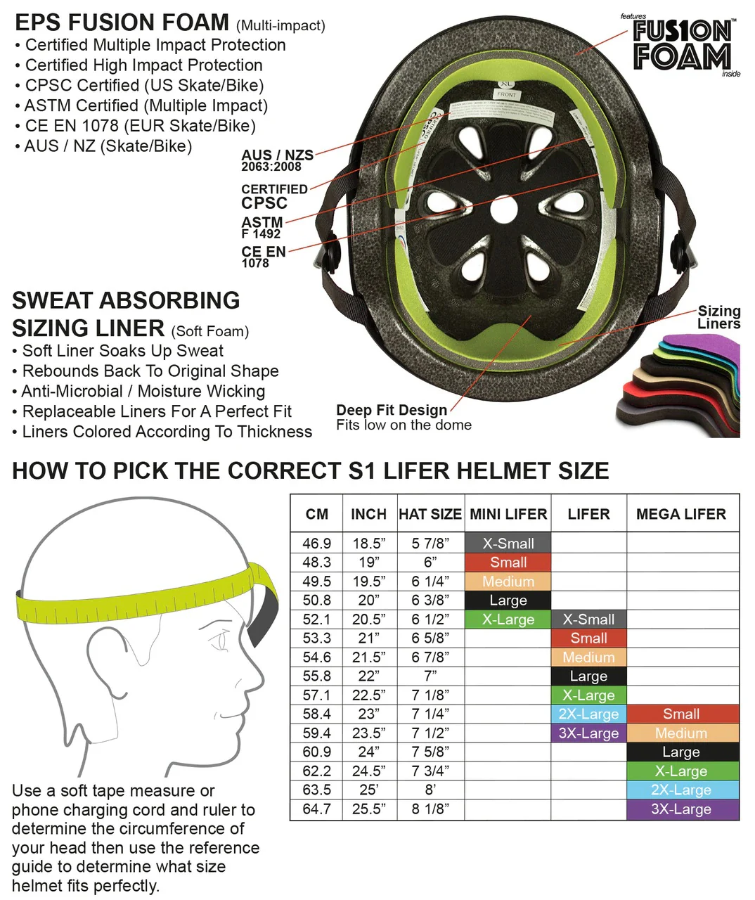 S1 Lifer Helmet - White Gloss Glitter - Image 4