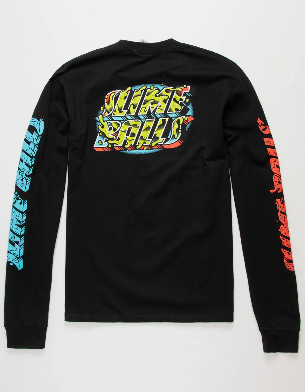 Slime Balls Greetings from SB Long Sleeve Mens T-Shirt - Black - Image 2