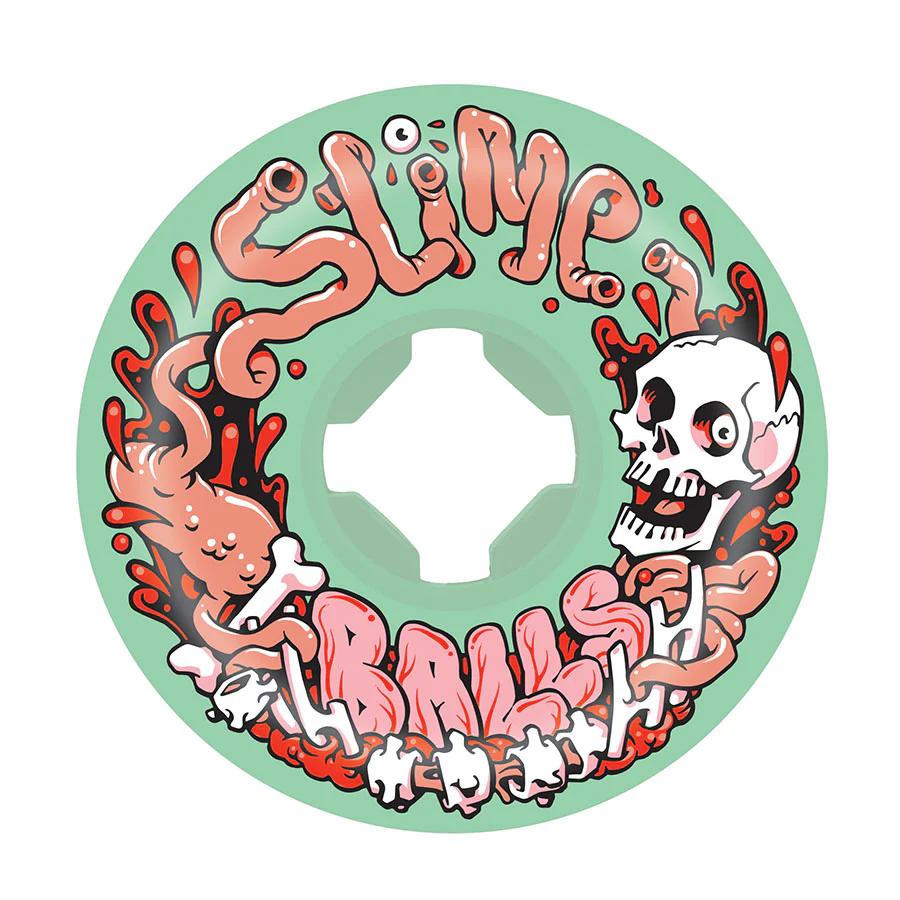 Slime Balls Guts Speed Balls Wheels 56mm 99a (Set of 4)