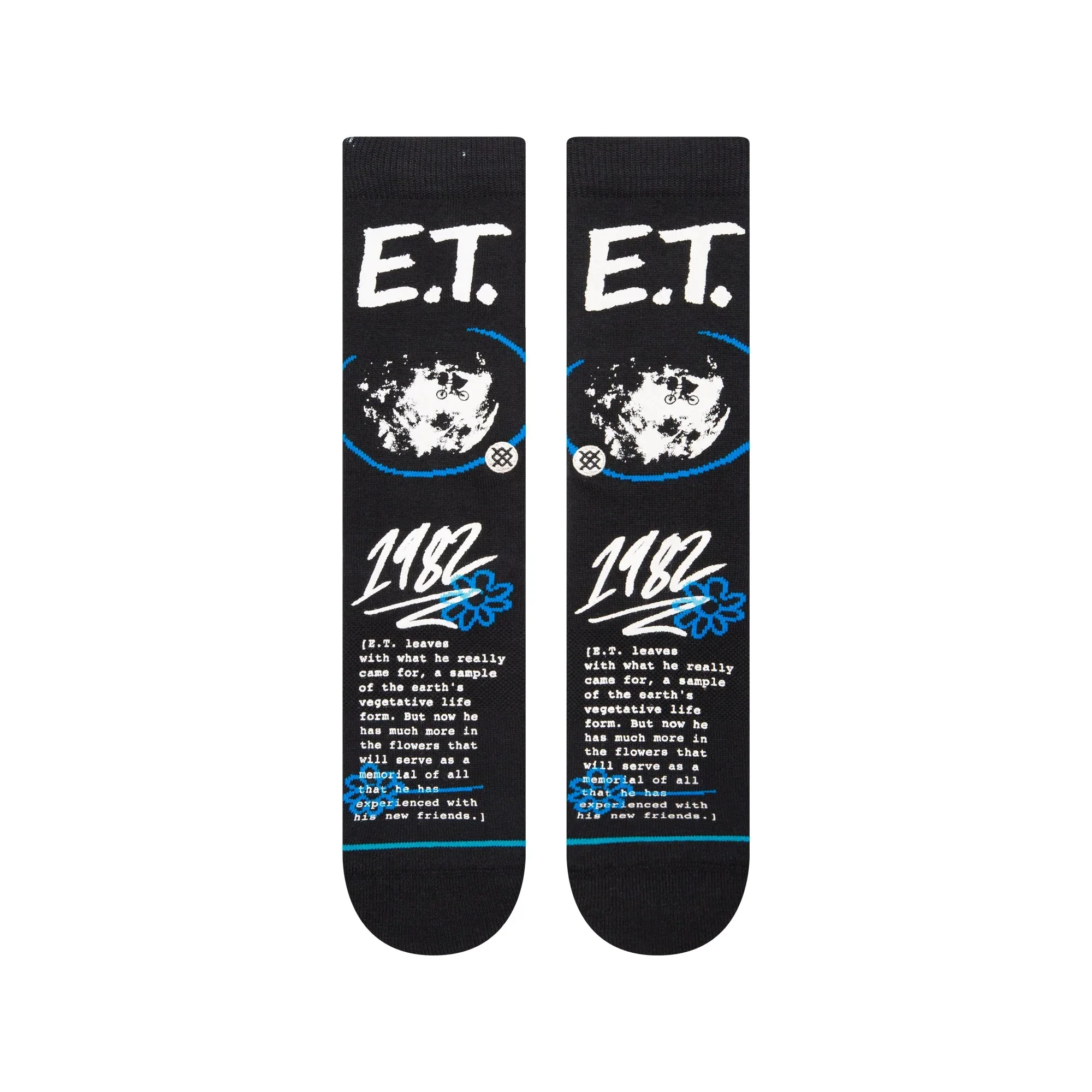 Stance E.T. Extra Terrestrial Crew Socks - Black - Image 2