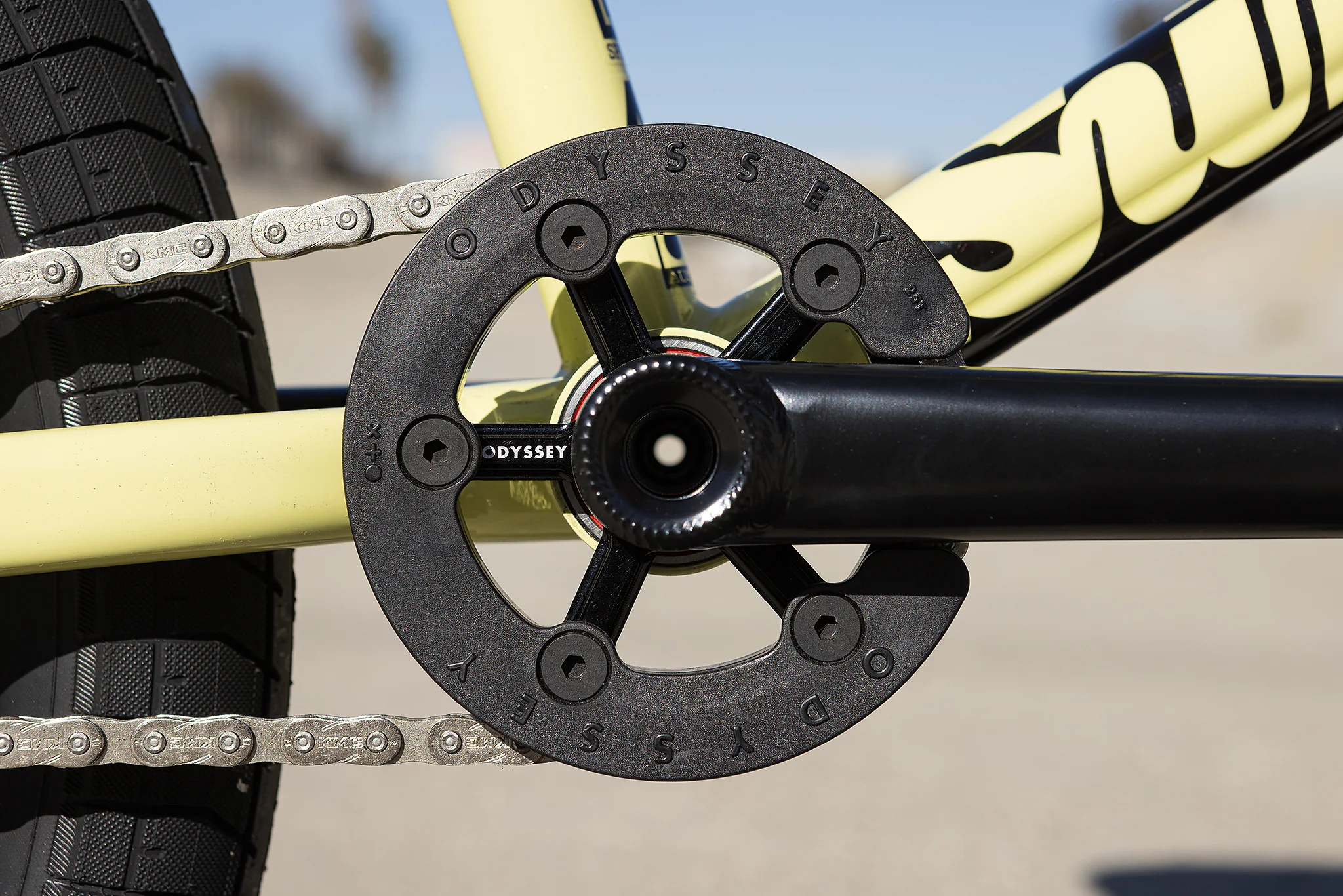 Sunday Soundwave Special (FC) 21″ Complete BMX Bike - Gloss Notepad Yellow (RHD) - Image 16