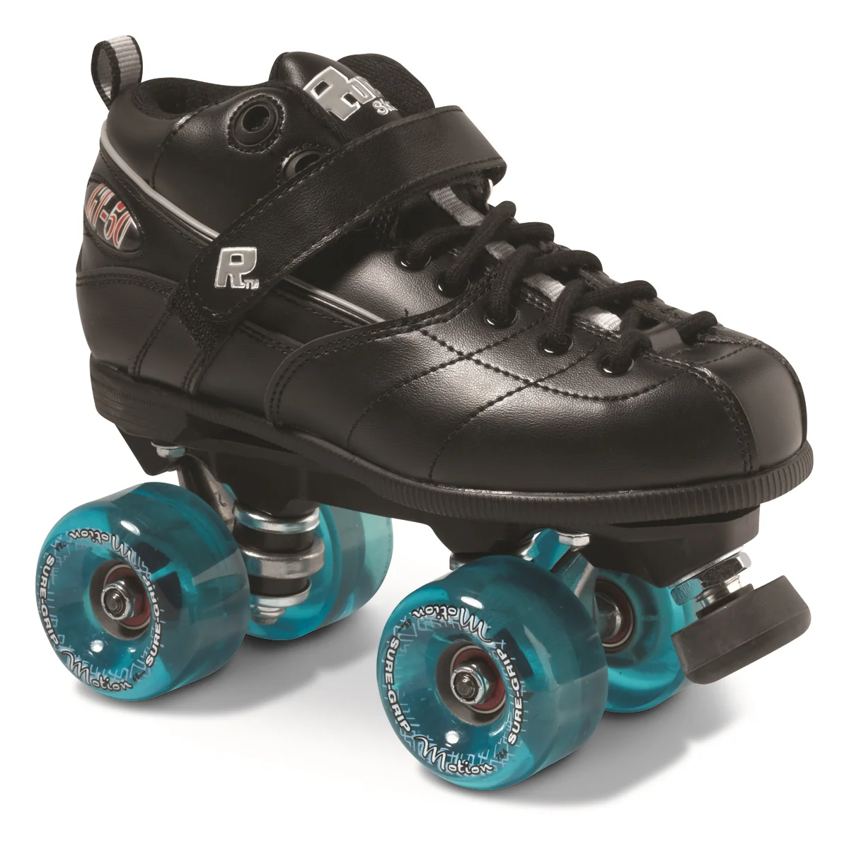 Sure-Grip "Rock" GT-50 Outdoor Quad Roller Skates - Black