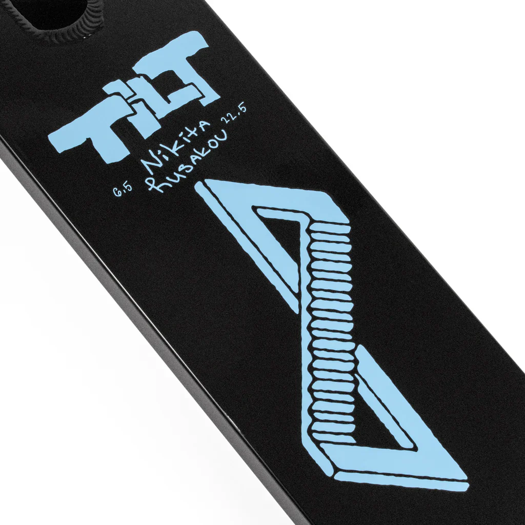 Tilt Selects Nikita Pro Scooter Deck 6.5″X22.5″ - Metallic Black - Image 4