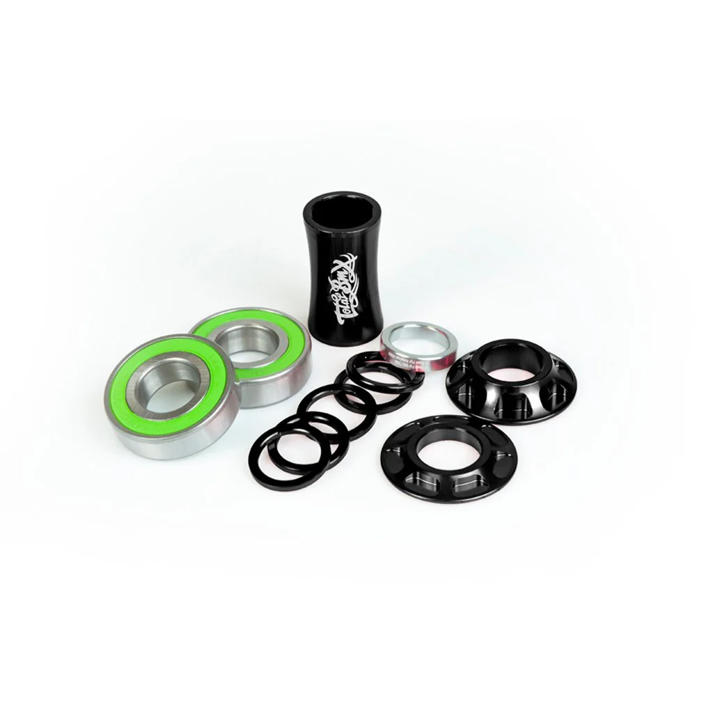 Total BMX Team Mid Bottom Bracket Kit 19mm - Black