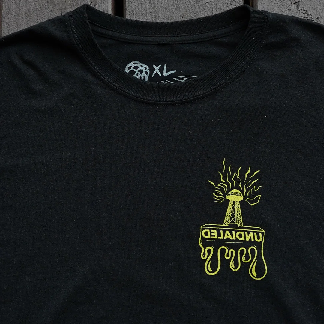 Undialed Electricity Tee - Black - Image 2