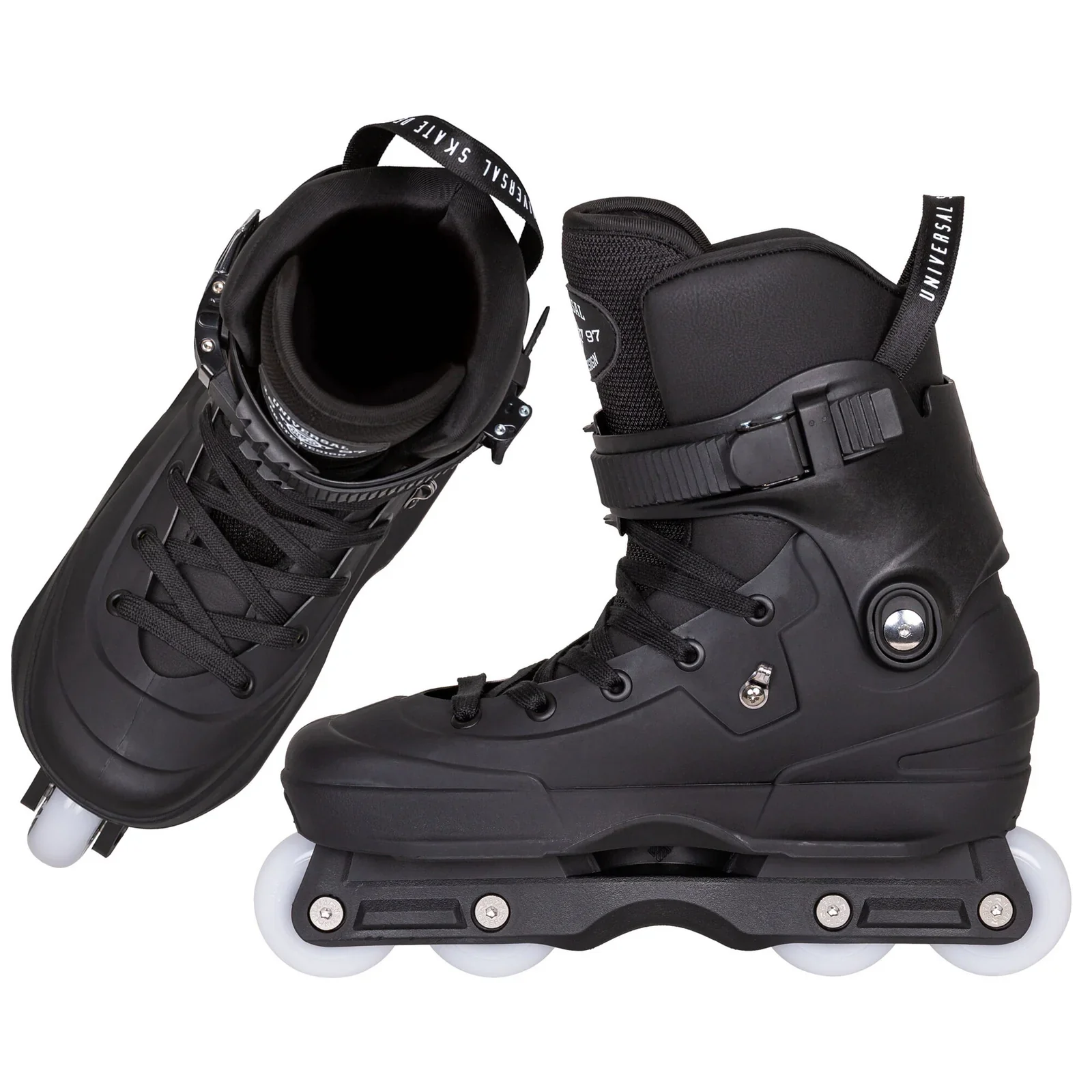USD Aeon 60 Aggressive Inline Skates Complete - Black - Image 4