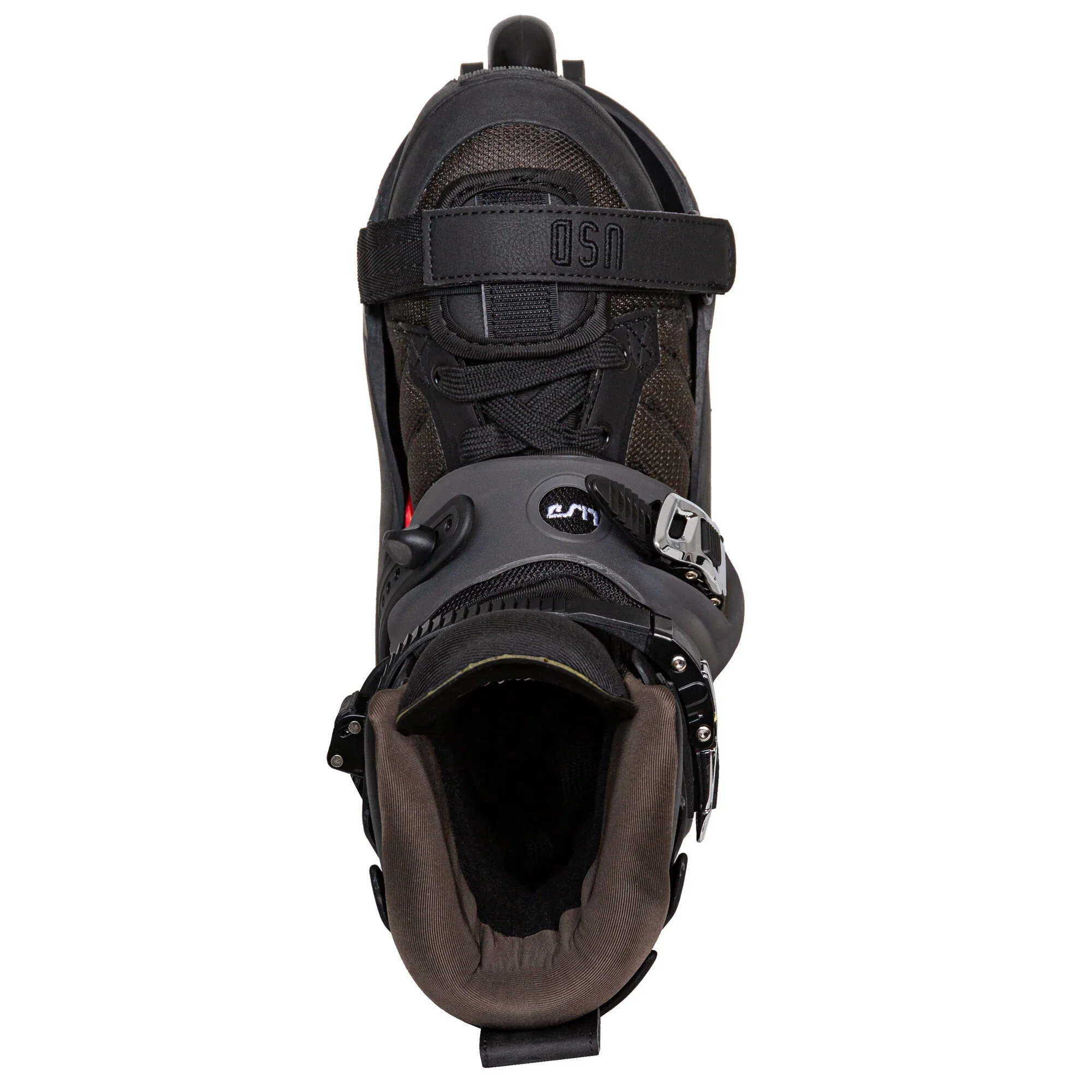 USD Shadow Team 60 Aggressive Inline Skates Complete - Black/Red - Image 3