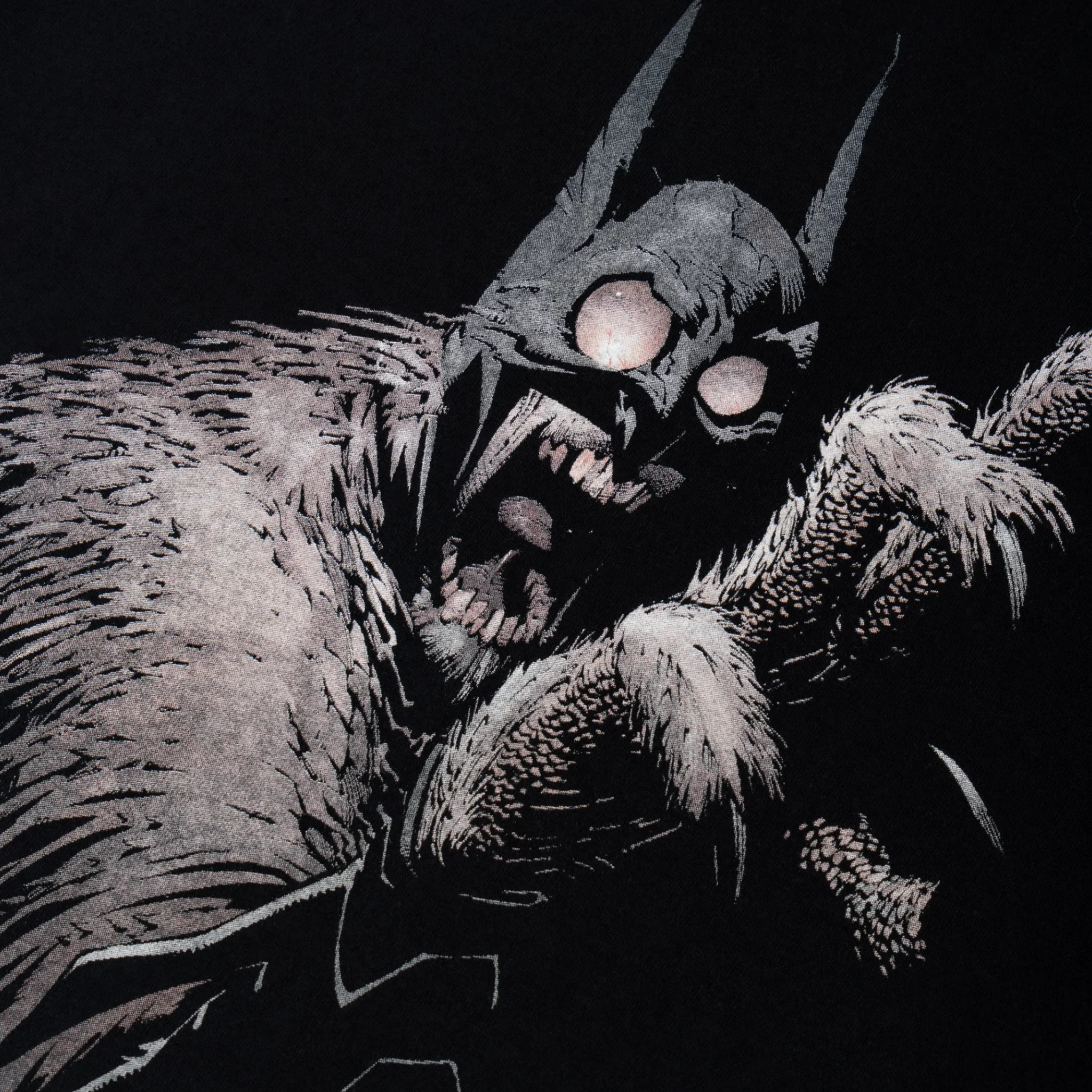 Welcome x Batman Batmonster Tee - Black - Image 2