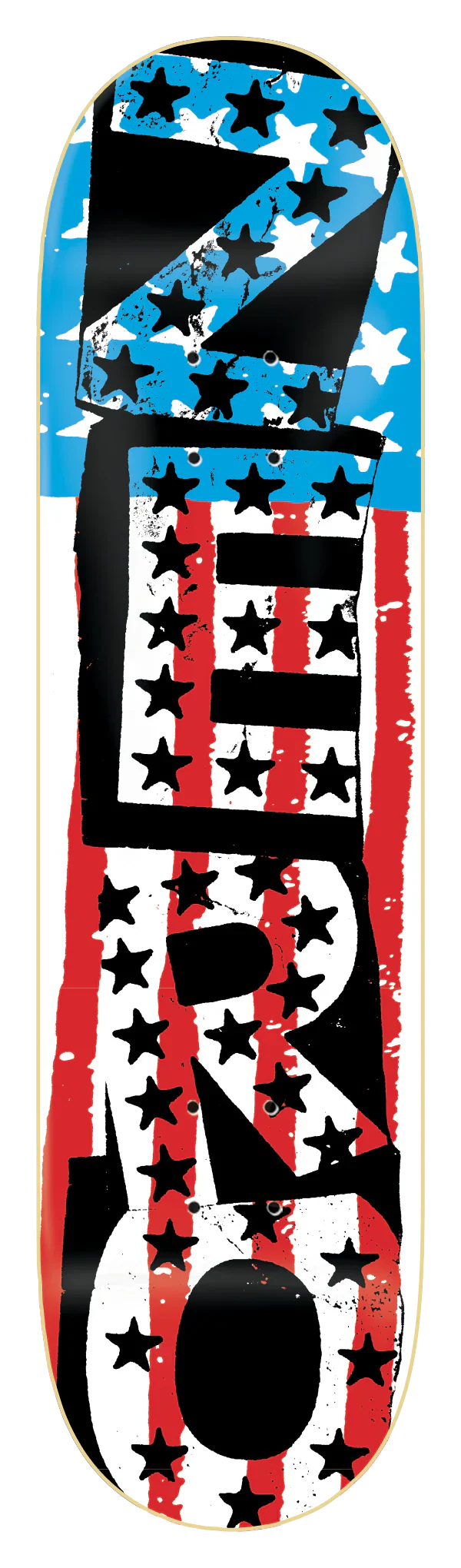 Zero American Punk Skateboard Deck - 8.5"